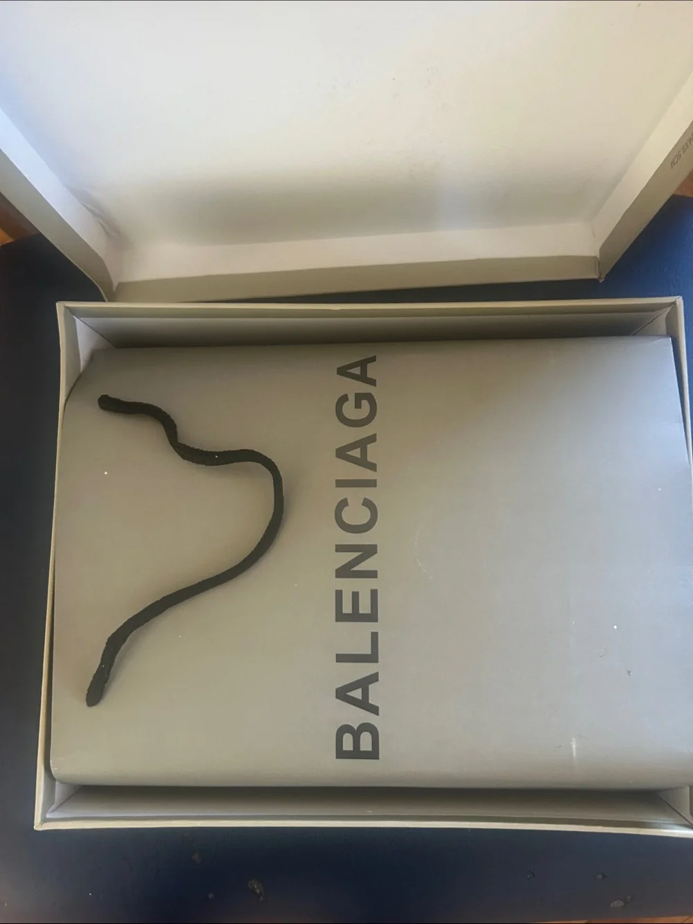 Balenciaga Men’s Black Logo Slide Sandals